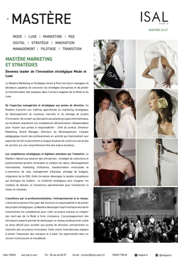 Mastere en alternance marketing strategie et innovation 